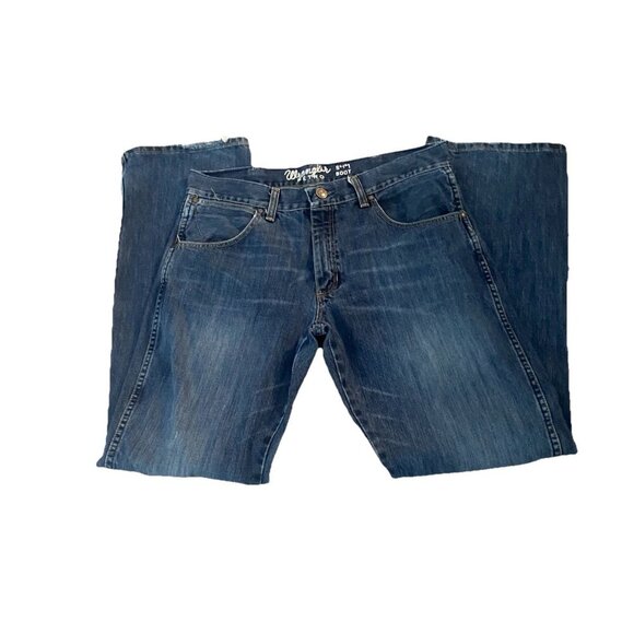 Wrangler Retro Jeans Men 33x32 (act. 34x33) Slim Boot Stretch Cowboy Western - Picture 1 of 2